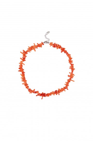 Collar coral naranja | Robin Collection