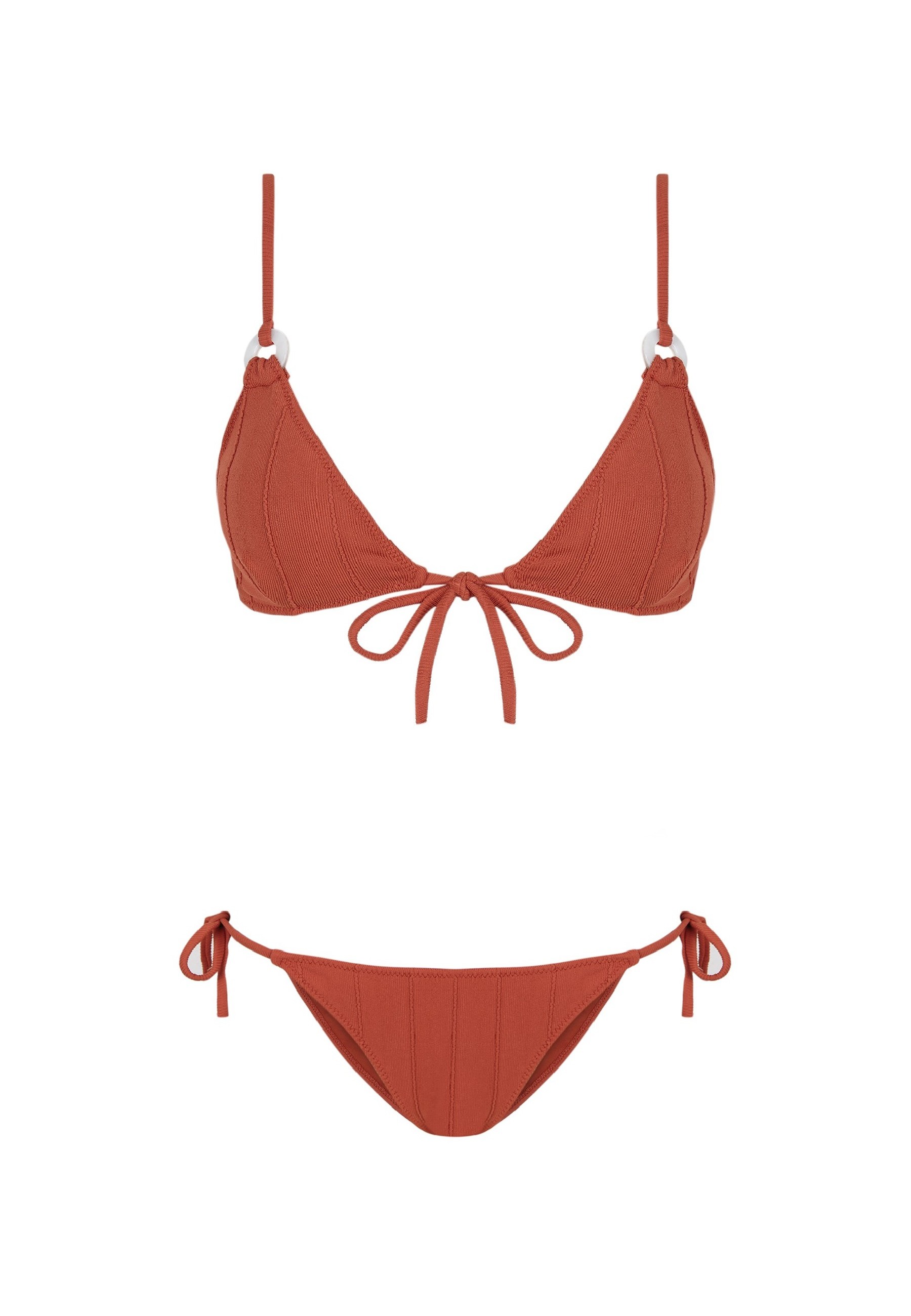 Terracota Lace Bikini Tie Robin Collection