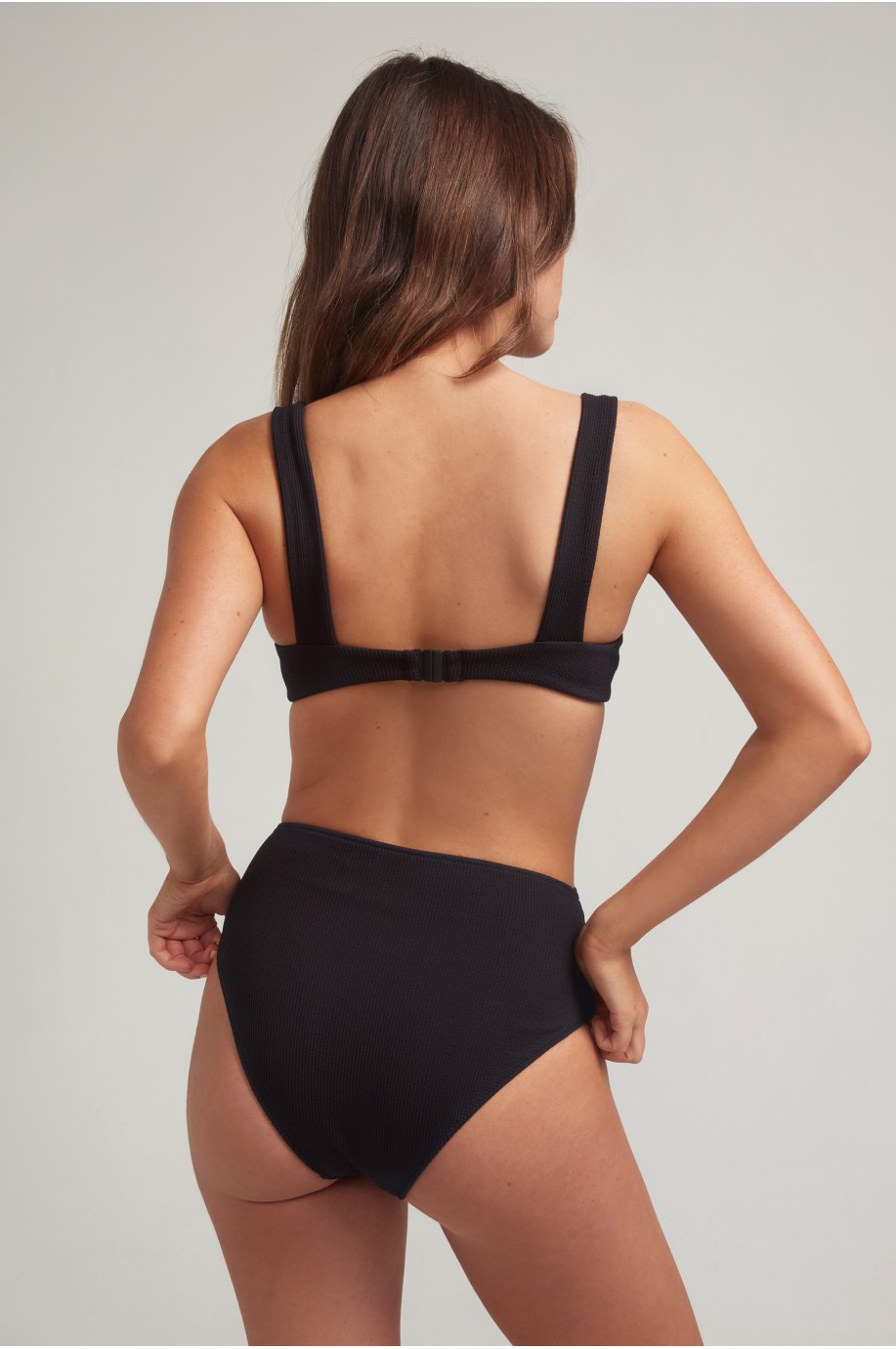 Bikini Balconette Nero High | Robin Collection