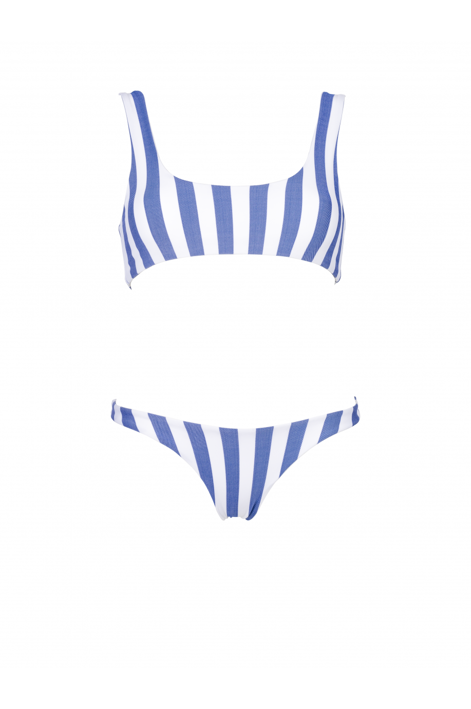 Blue Striped Runner Bikini Blue Striped Runner Bikini