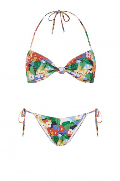 Bikini Bandeau Amazonia Tie | Robin Collection