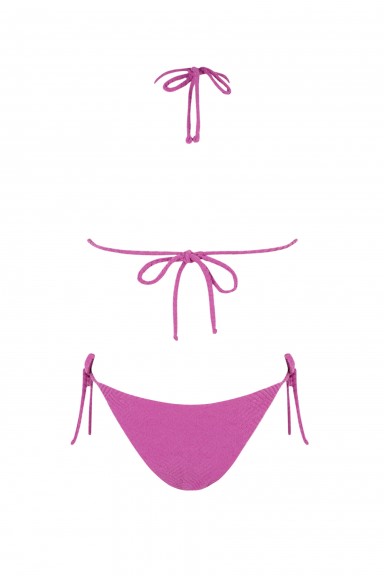 Maillot de bain 2 pièces Triangle UltraFuchsia  | Robin Collection