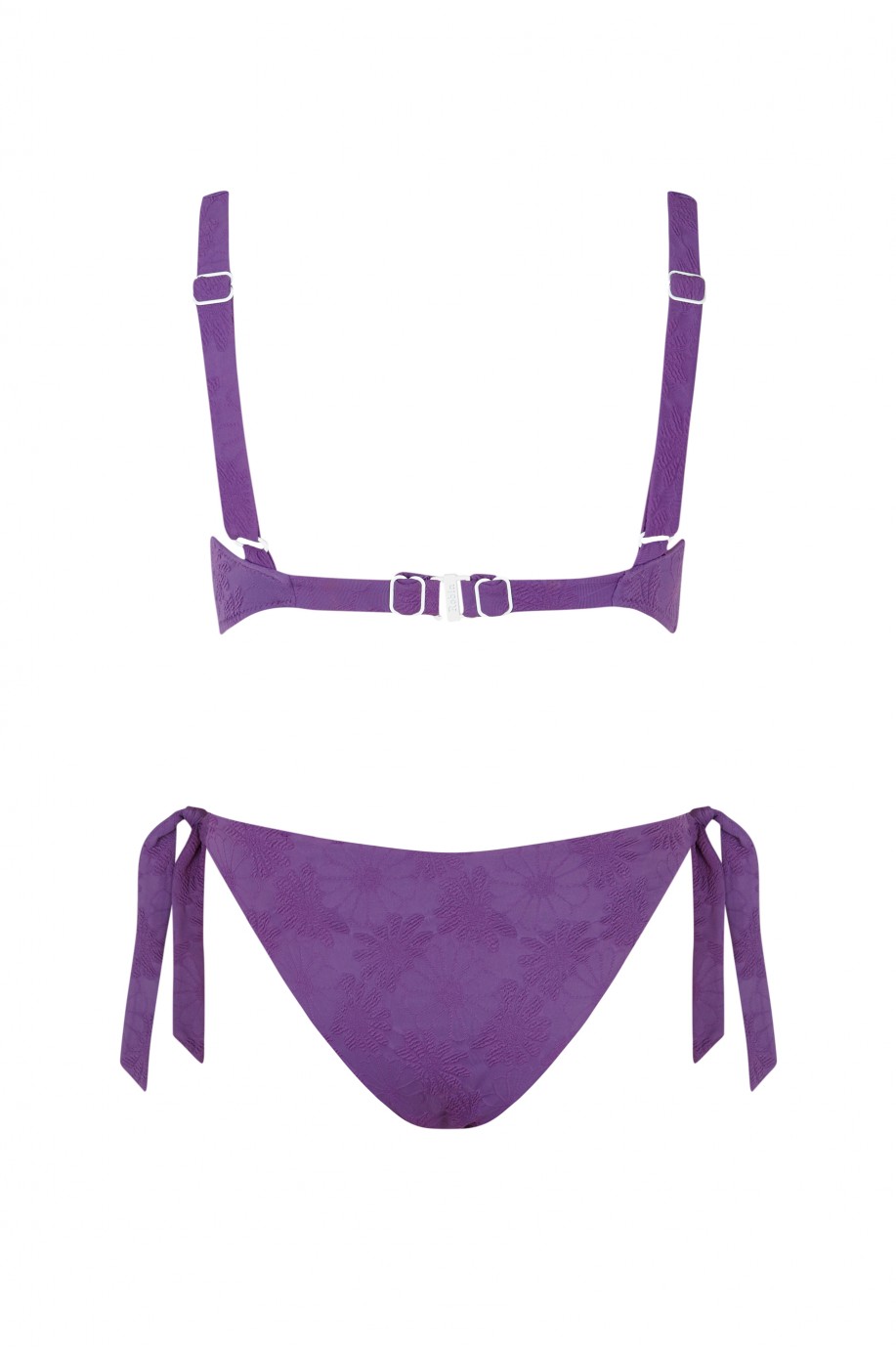 Bikini Balconette Comfy Violet Tie| Robin Collection