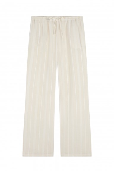 Ecru Tie Pants | Robin Collection