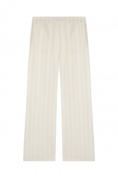 Ecru Tie Pants | Robin Collection