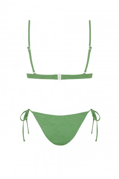 Bikini Sporty Pistacchio Tie | Robin Collection