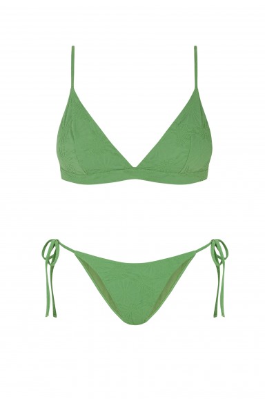 Bikini Sporty Pistacchio Tie | Robin Collection