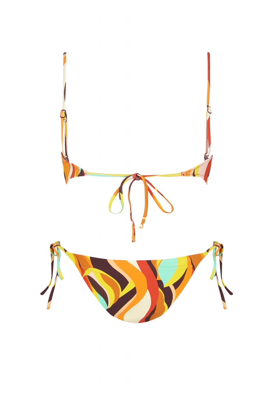 Fuego Bandeau Bikini Tie | Robin Collection