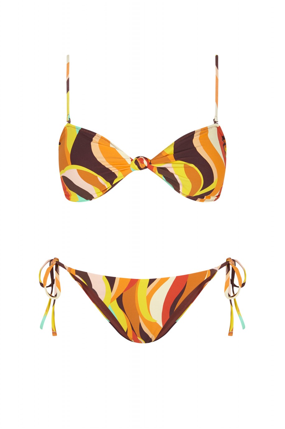 Fuego Bandeau Bikini Tie | Robin Collection