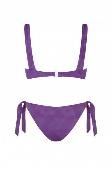 Bikini Balconette Violet Tie | Robin Collection