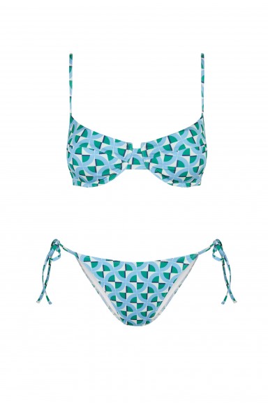Bikini Balconette Calma Tie | Robin Collection