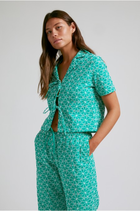 Camisa Lazo Verde | Robin Collection