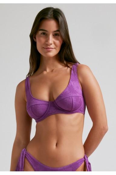 Top Balconette Comfy Violet|Robin Collection