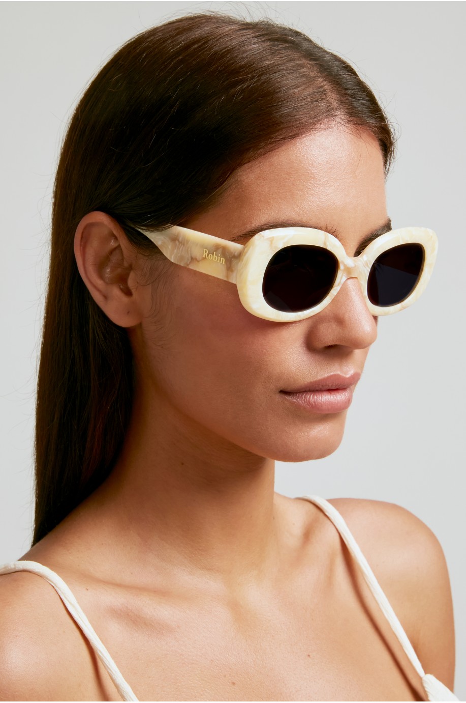 Mod Ivory Sunglasses