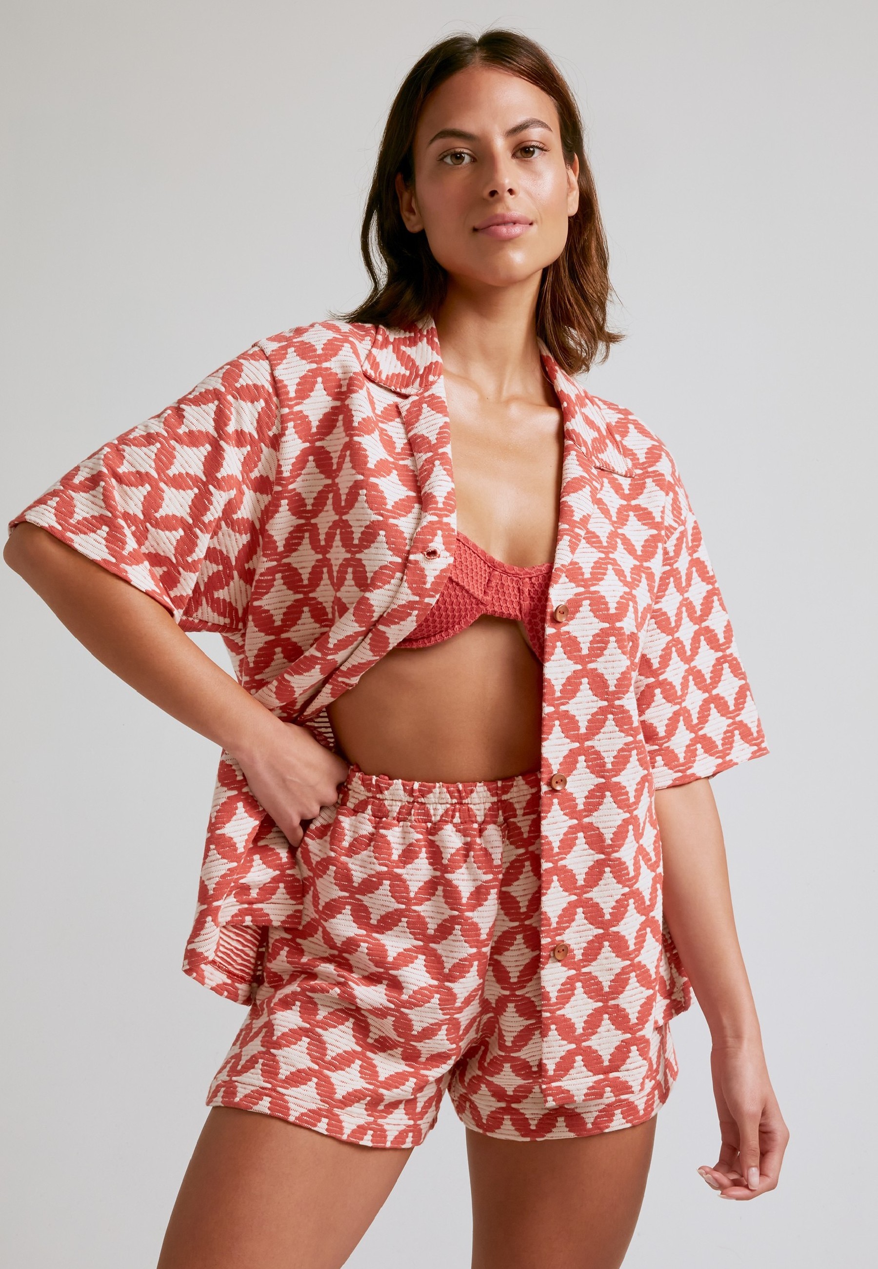 Zama Red Shirt | Robin Collection