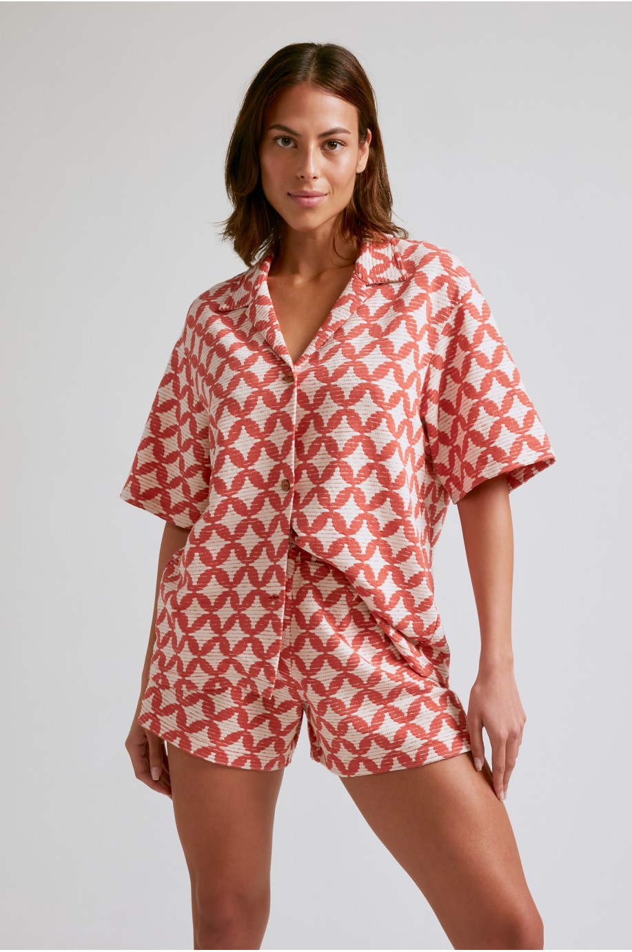 Camisa Zama Red | Robin Collection