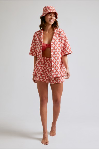 Zama Red Shirt | Robin Collection