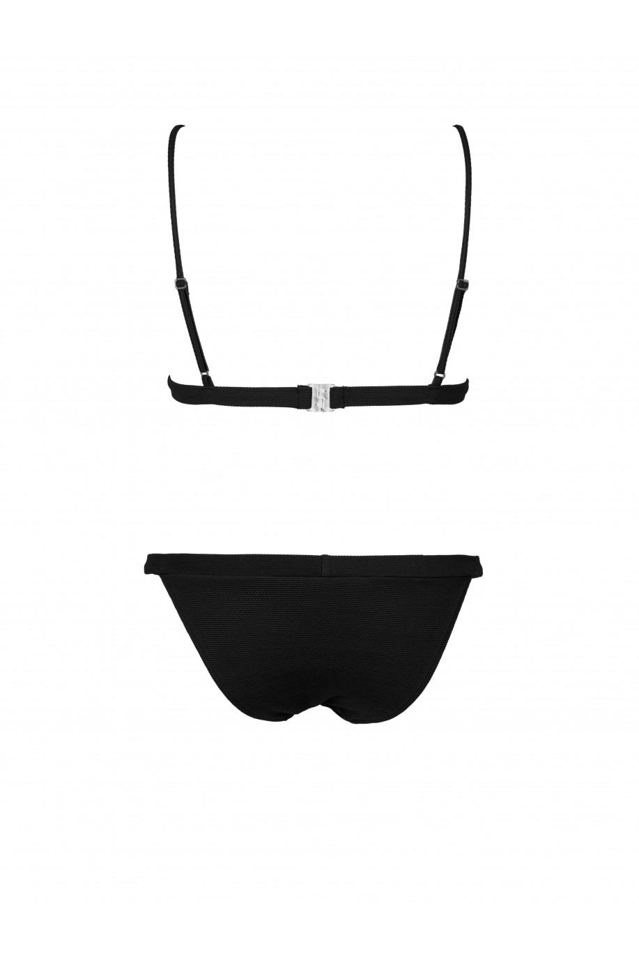 Bikini Sporty Piqué All Black Bikini Sporty Piqué All Black