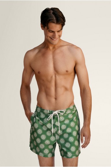 Short de bain Sunny Green | Robin Collection