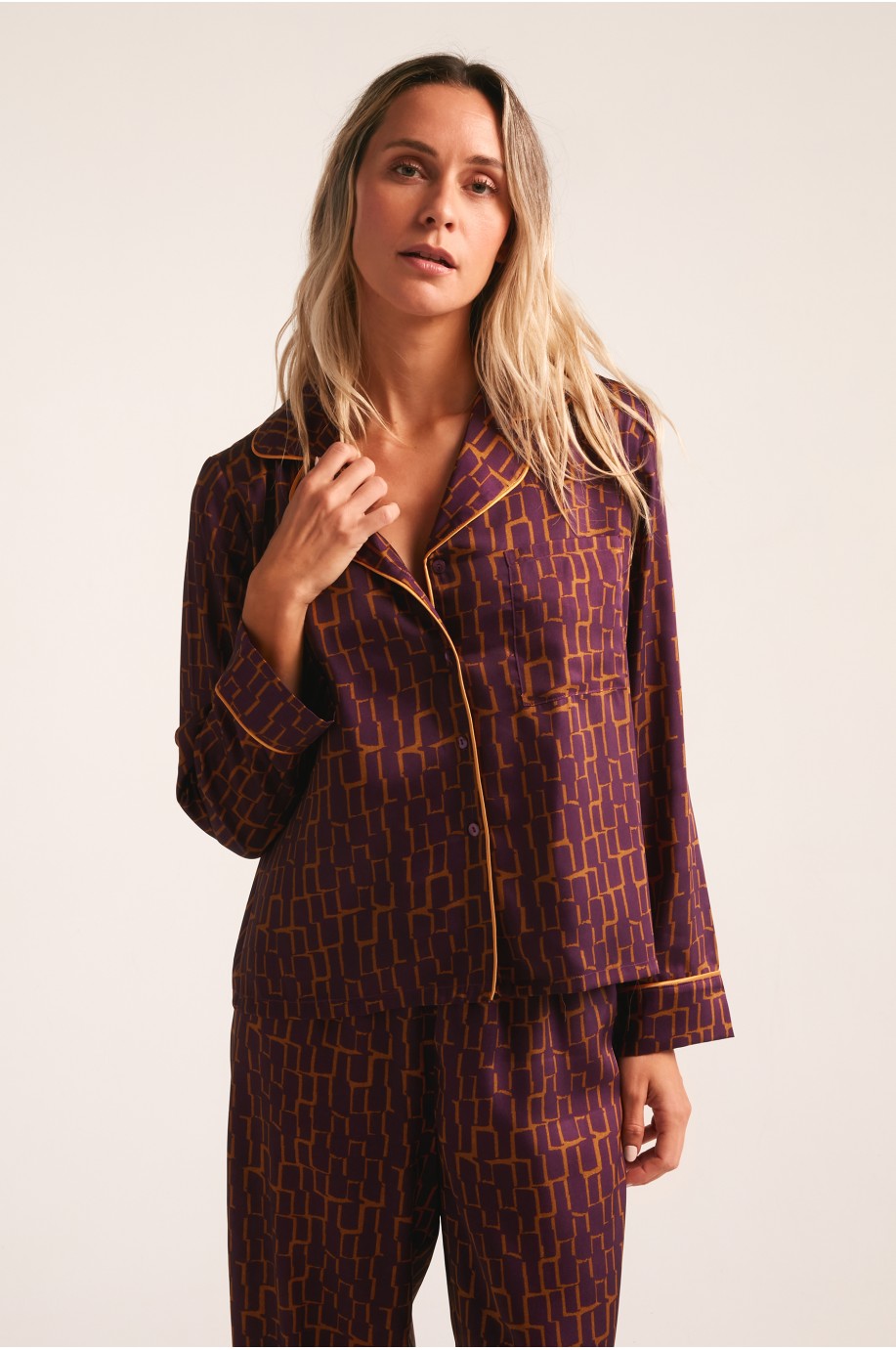 Pijama Java Violet