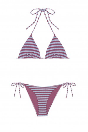 Bliss triangle tie-side bikini