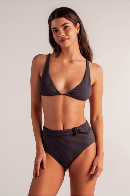 Antracita Flame Bikini High