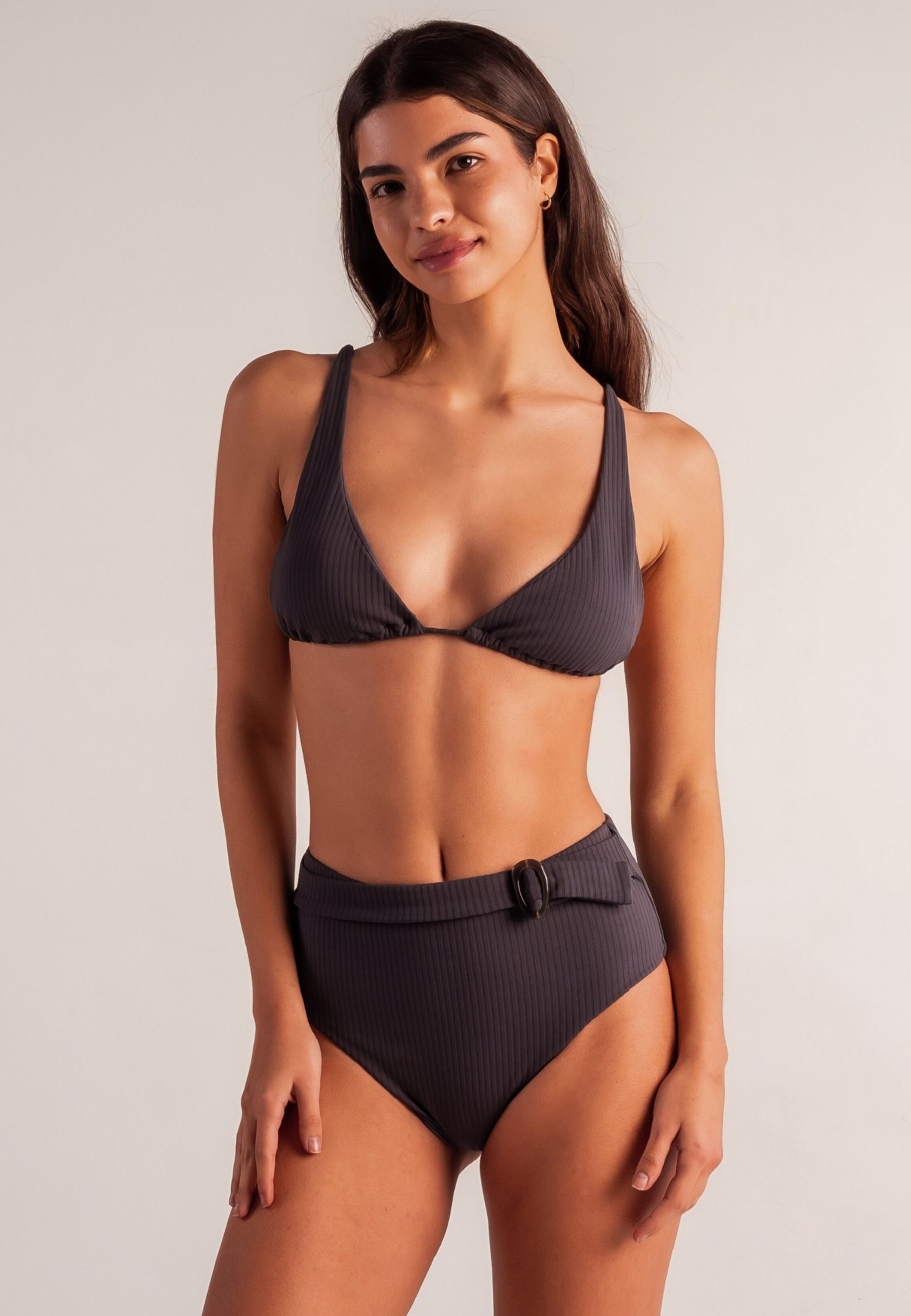 Bikini Flame Antracita High I Robin Collection