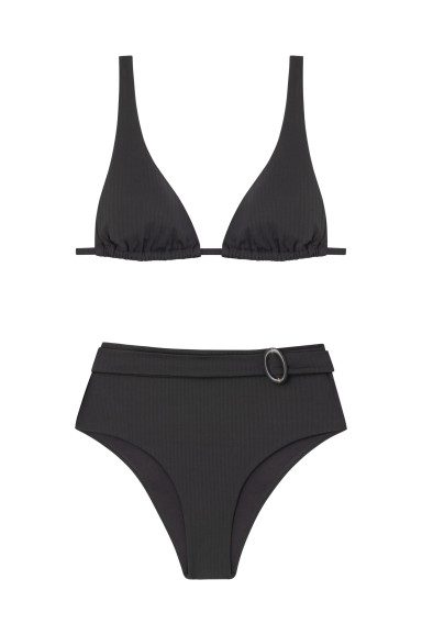Bikini Flame Antracita High I Robin Collection