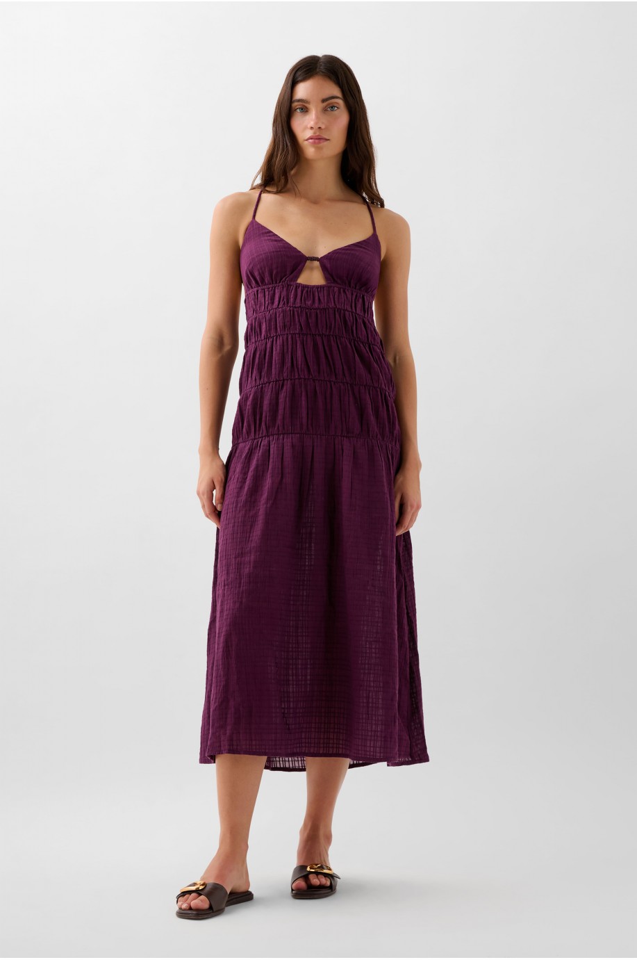 Flowing Midi Dress