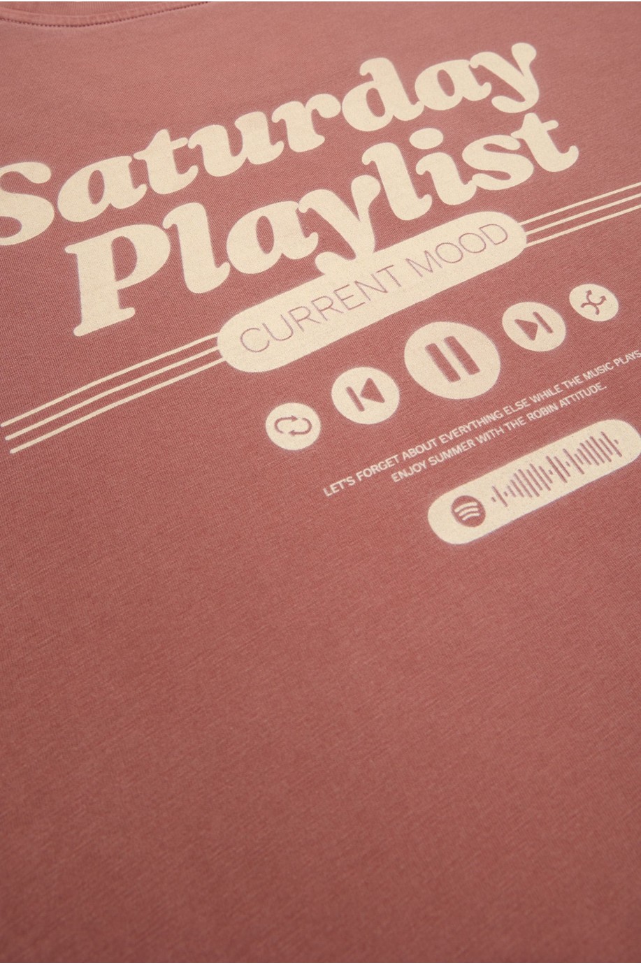 Playlist T-Shirt | Robin Collection