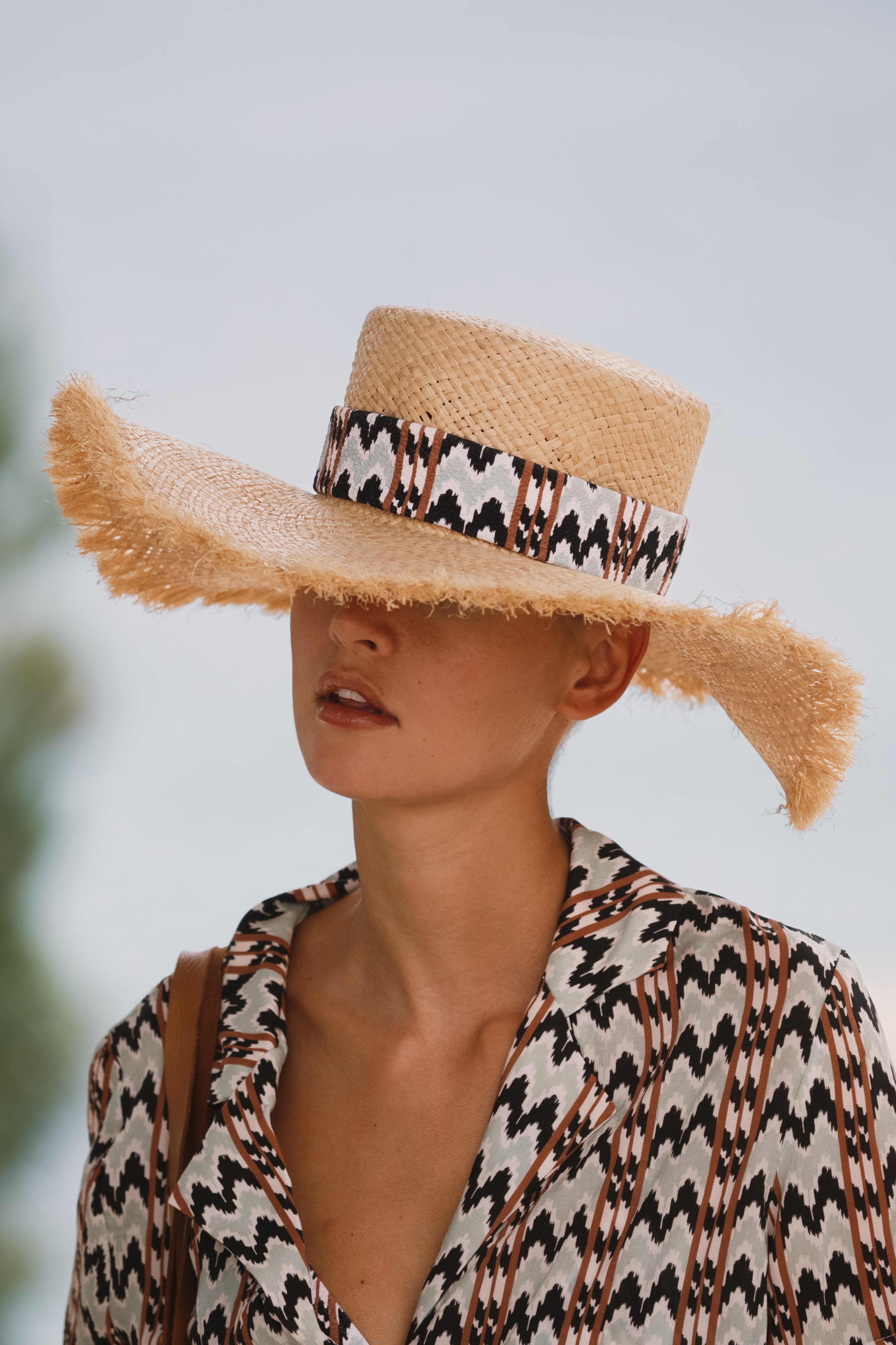 Sombrero ala ancha