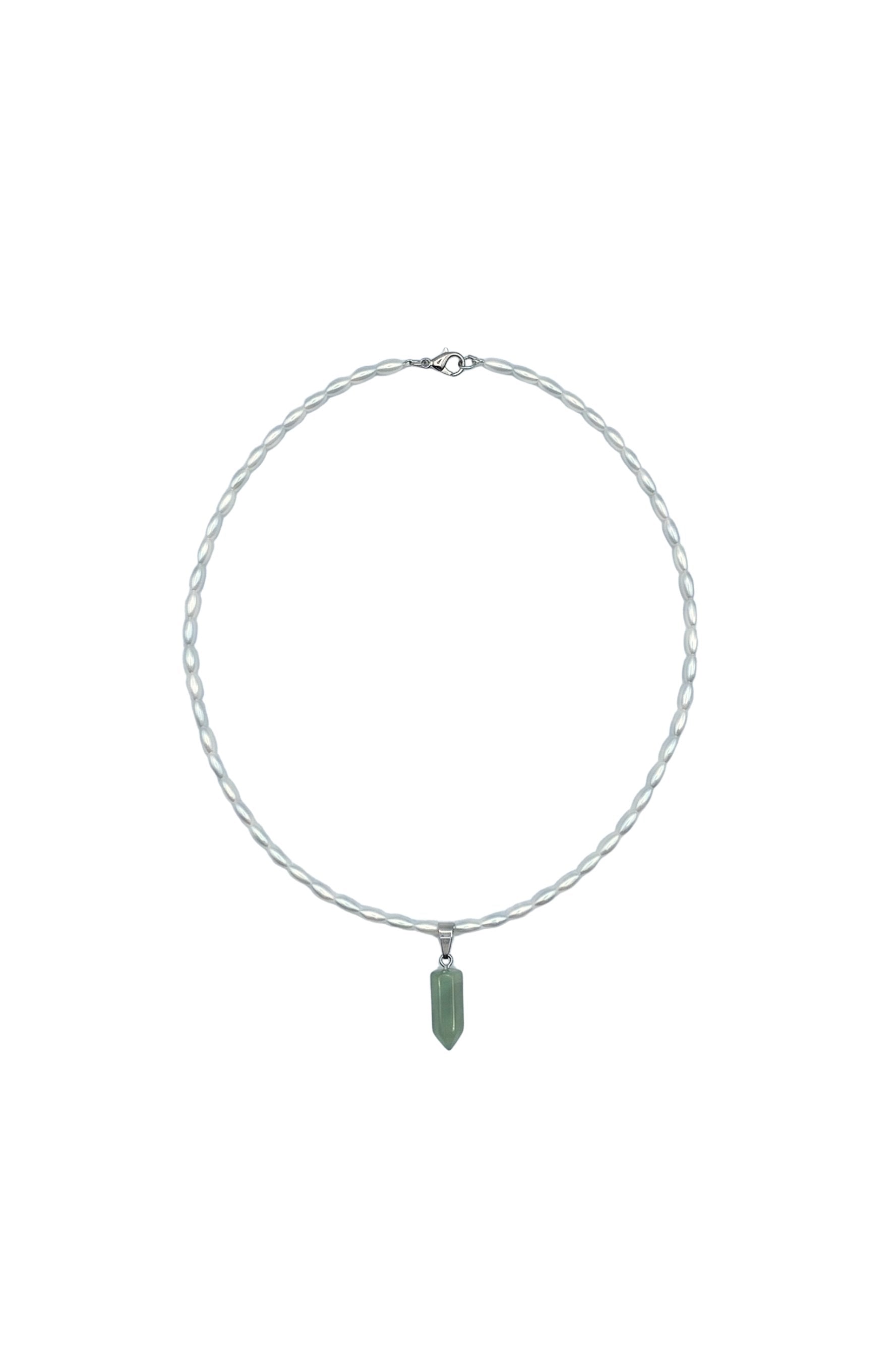 Collar Cuarzo Verde