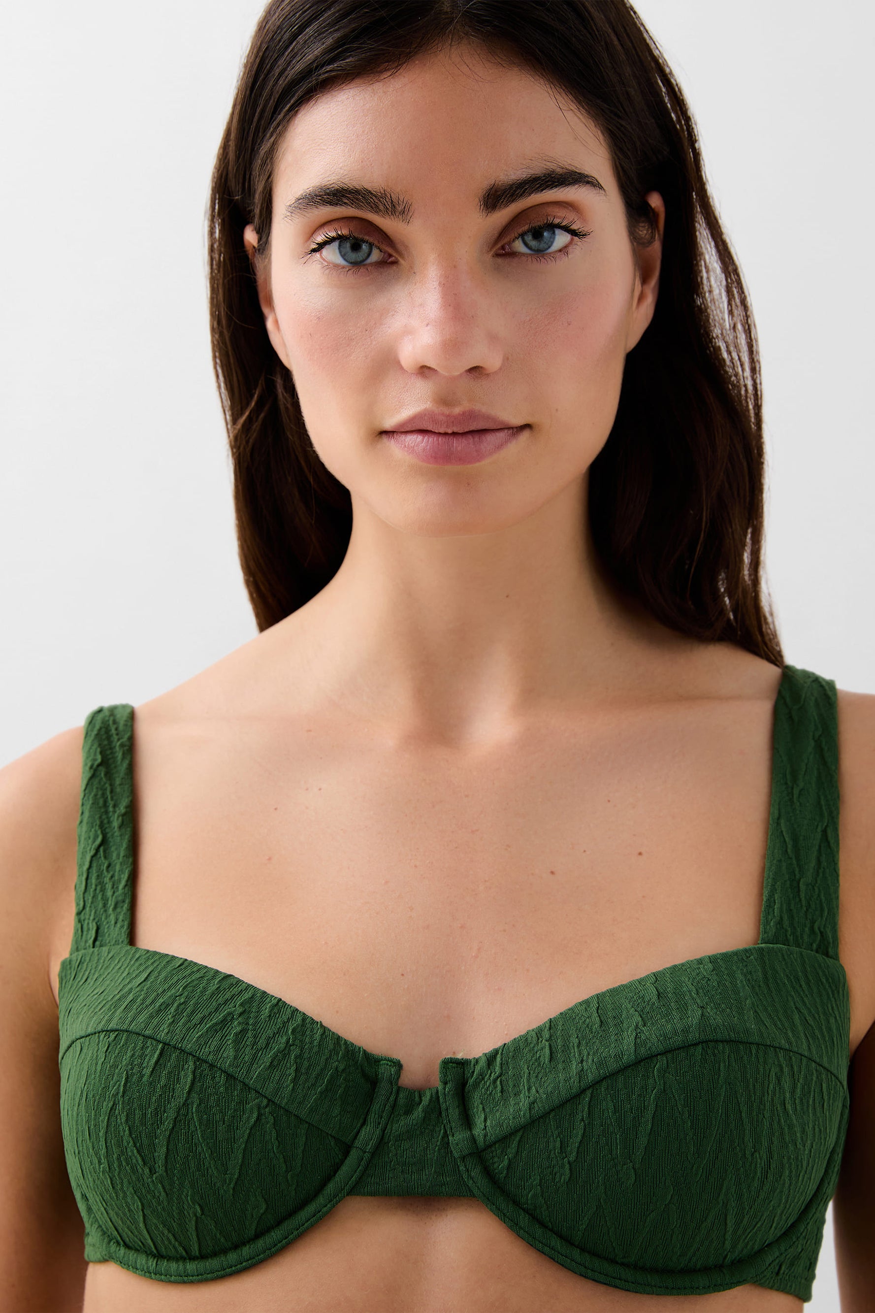 Verde Balconette Bikini