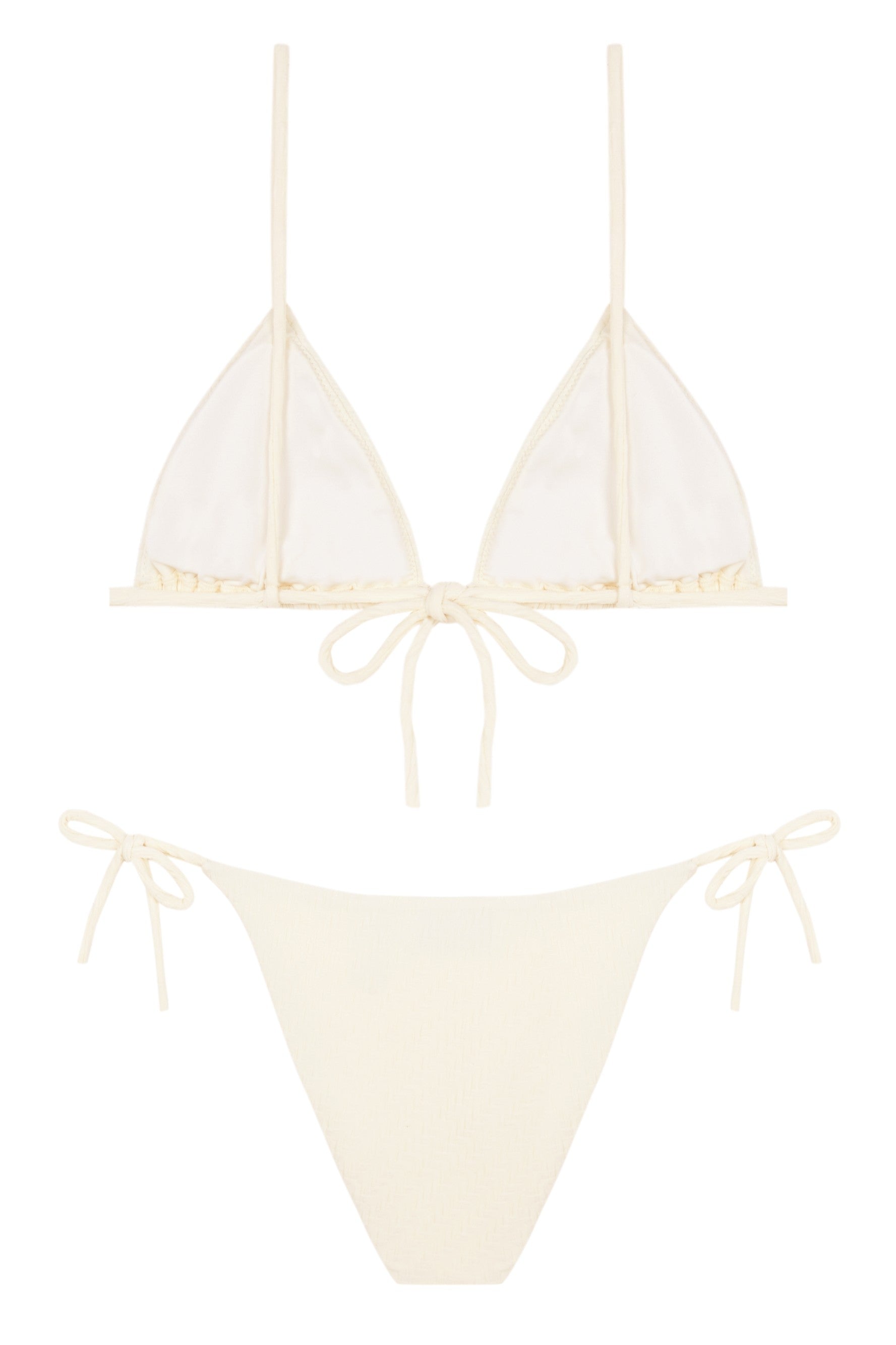Ecru Triangle Bikini