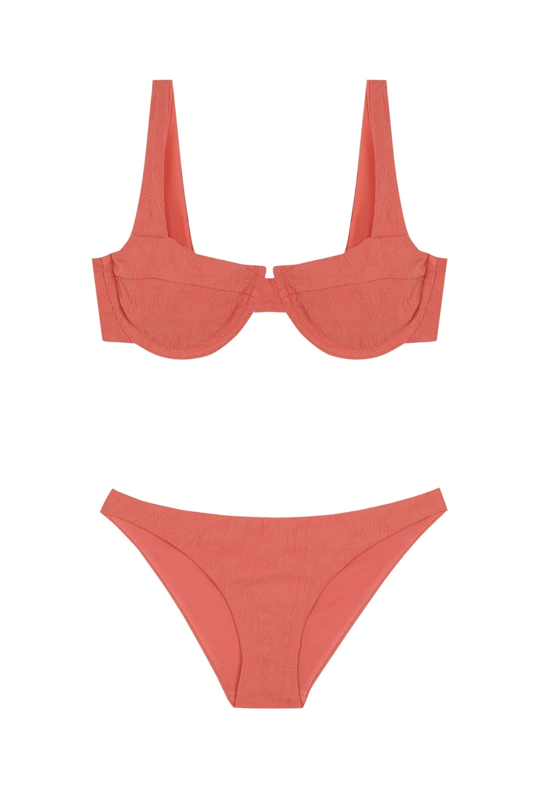 CoralBay Balconette Bikini