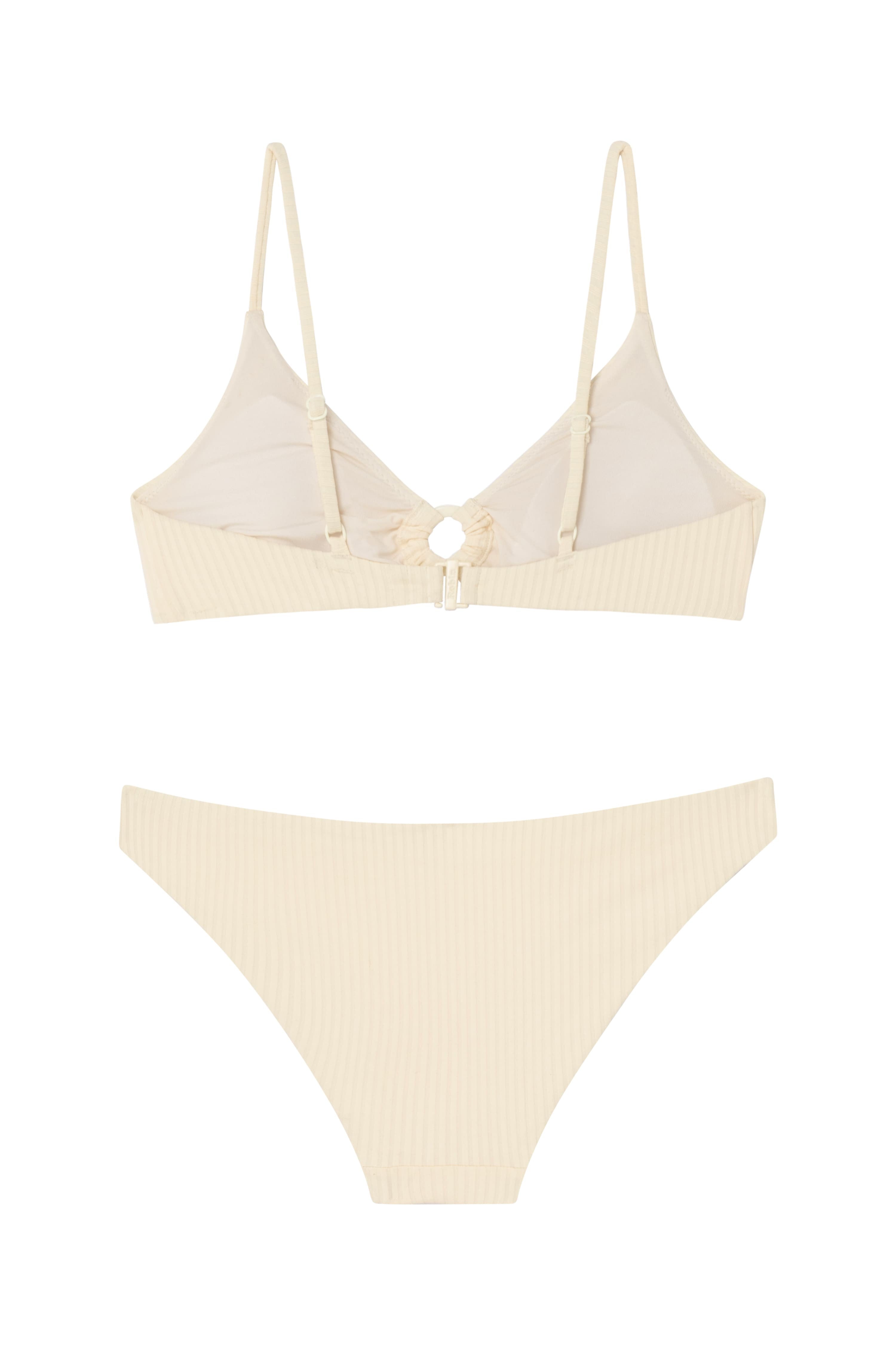 Maillot de bain 2 pièces Ring Ecru