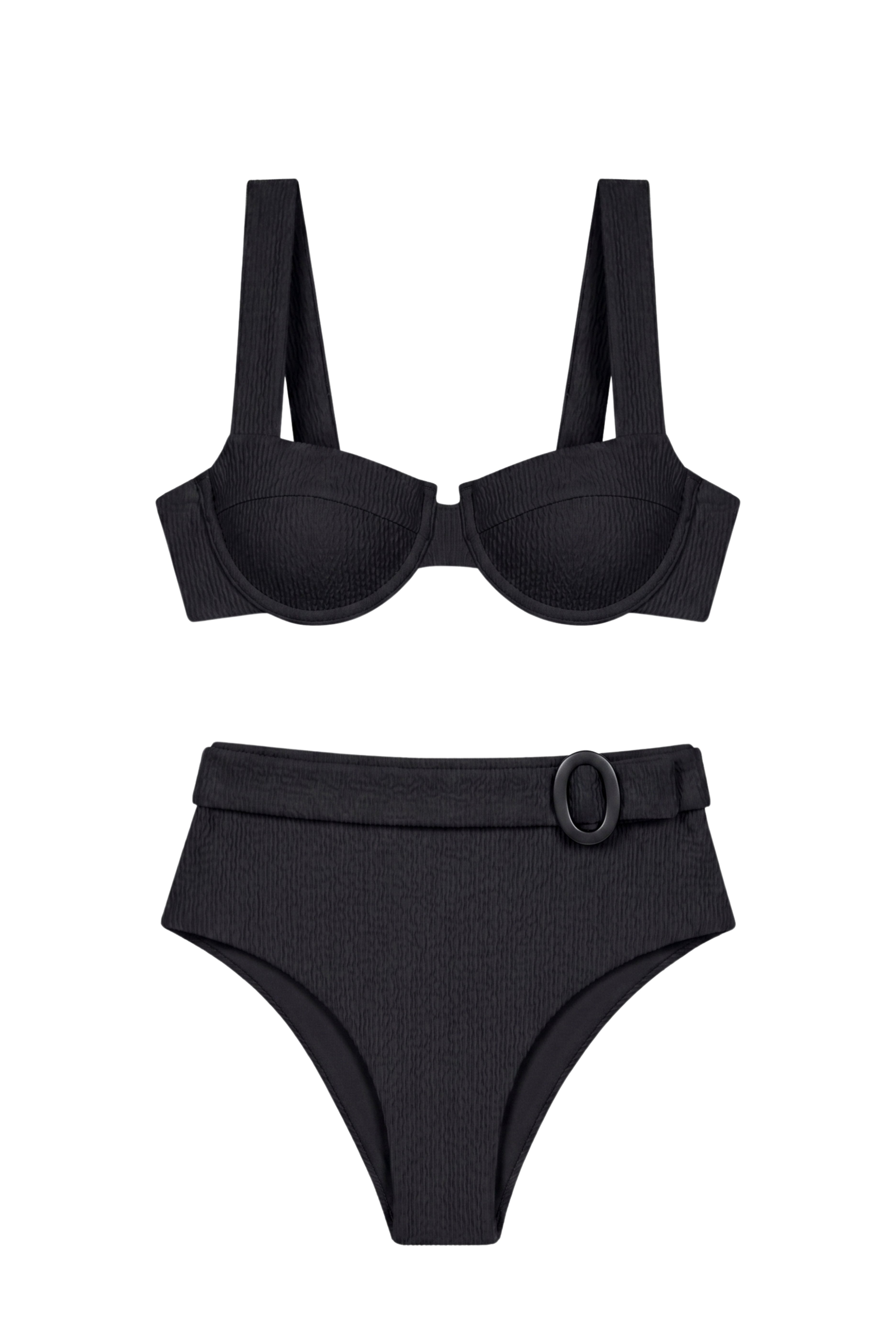 AllBlack Balconette Bikini