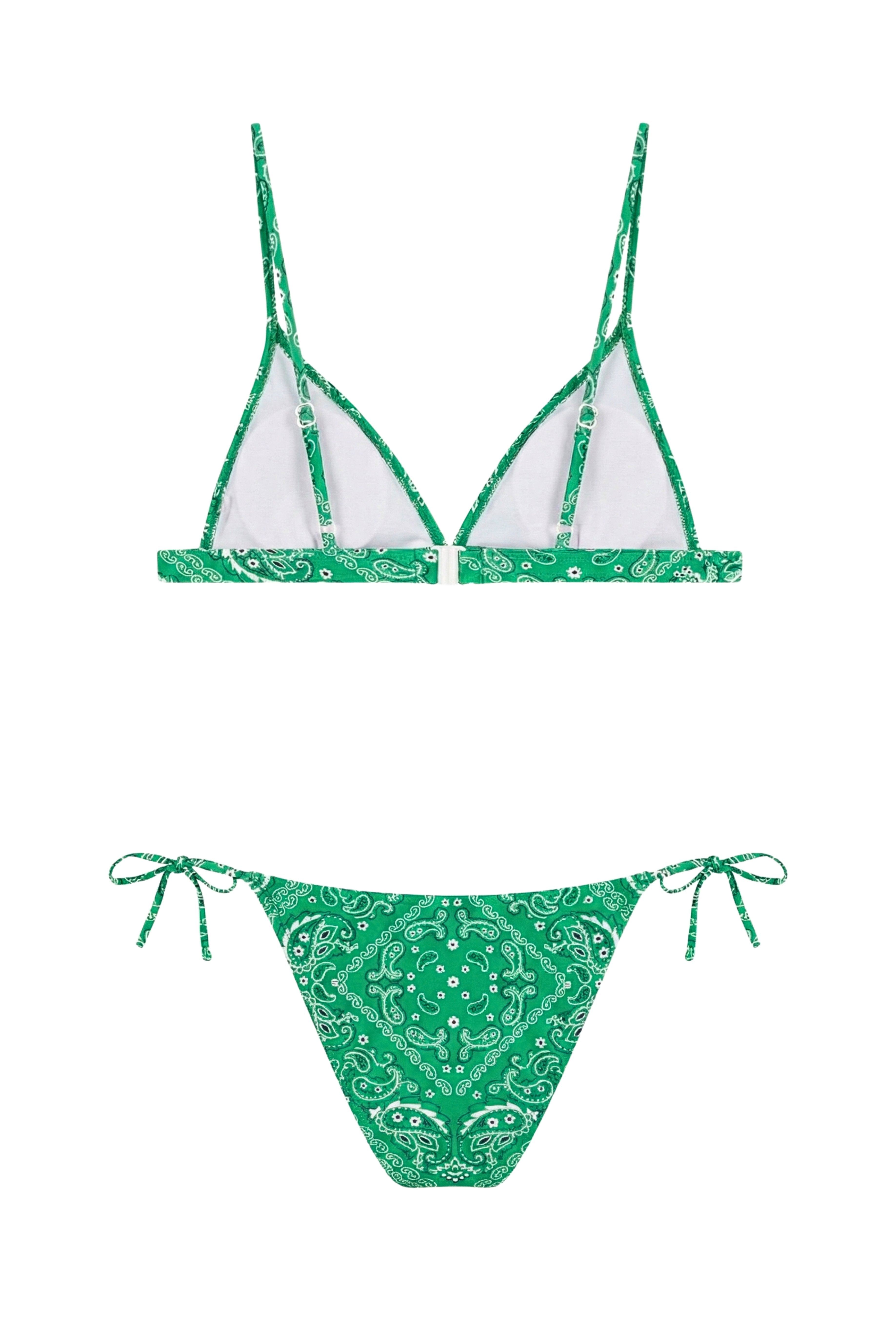Bikini Sporty Bandana Verde