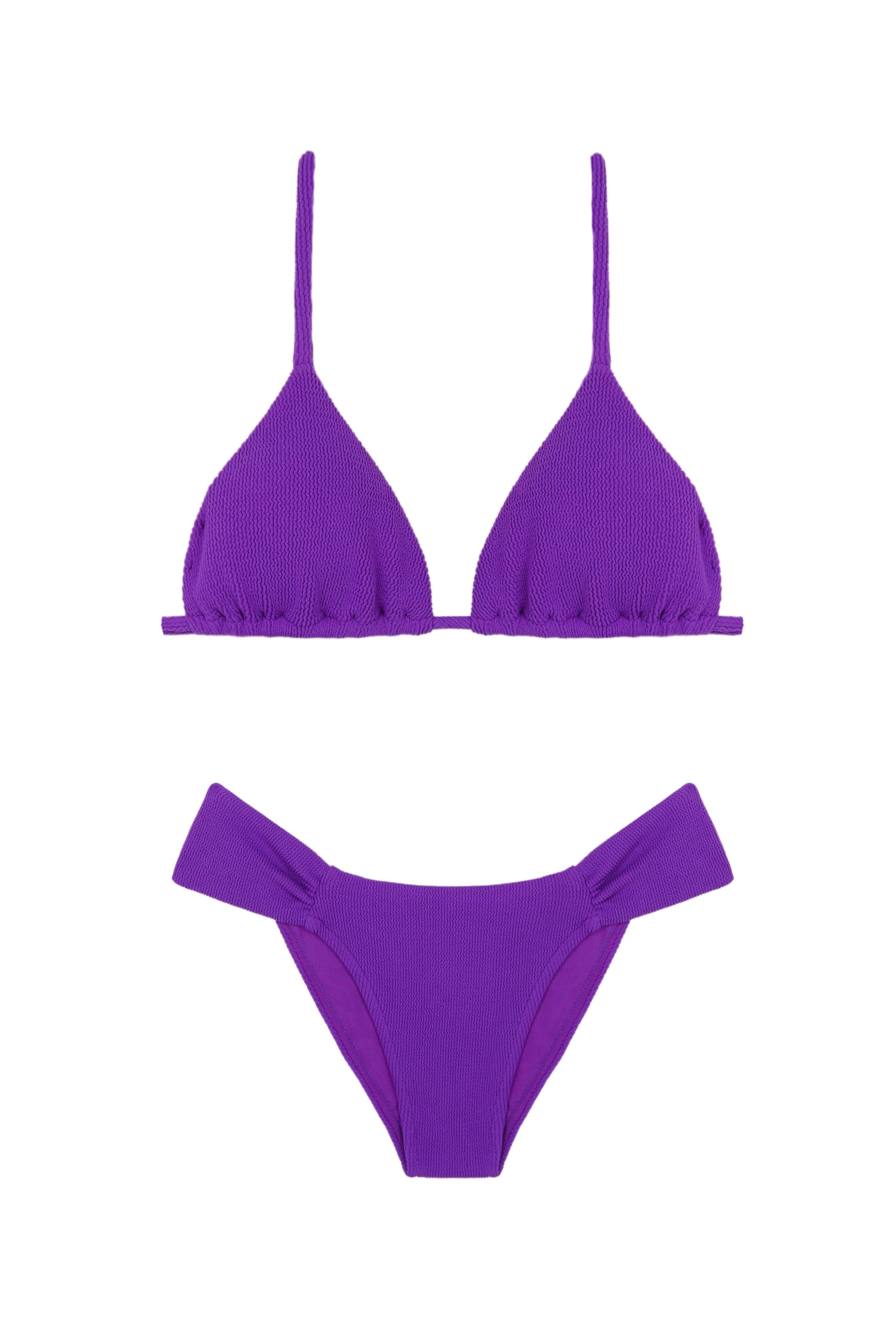 Purplelight Triangle Bikini