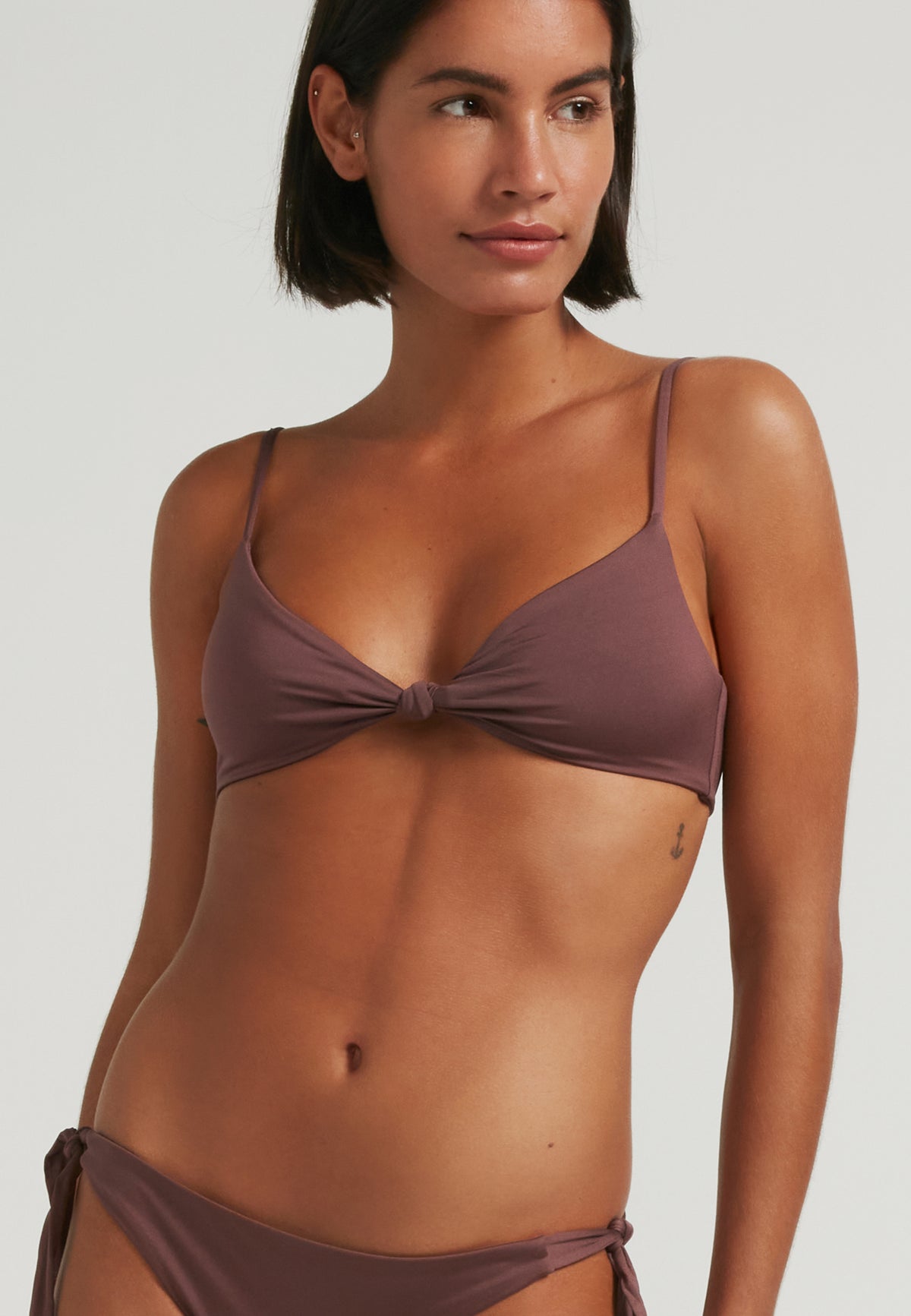Top Bikini Knot Chocolate (-60% aplicado en el checkout)