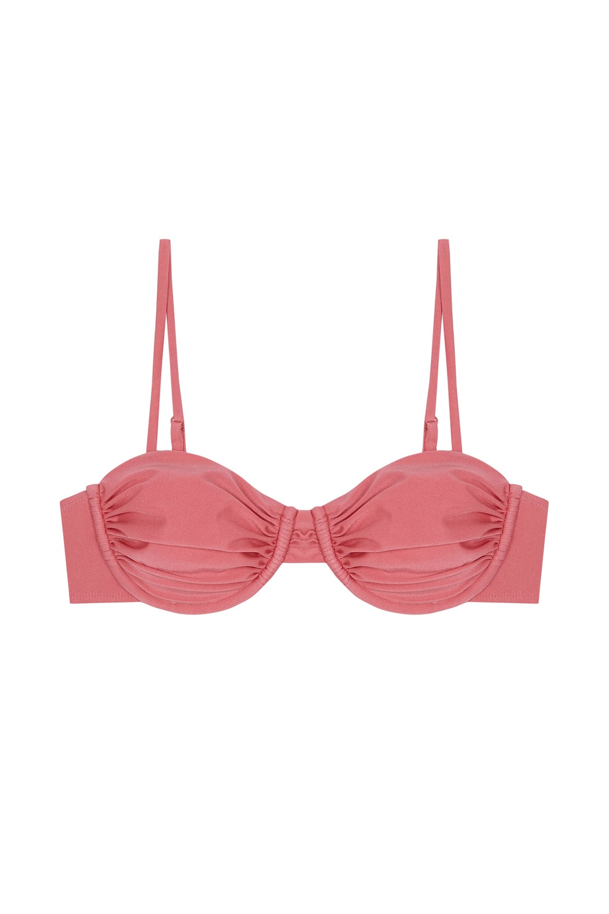 Rose Balconette Bikini Top