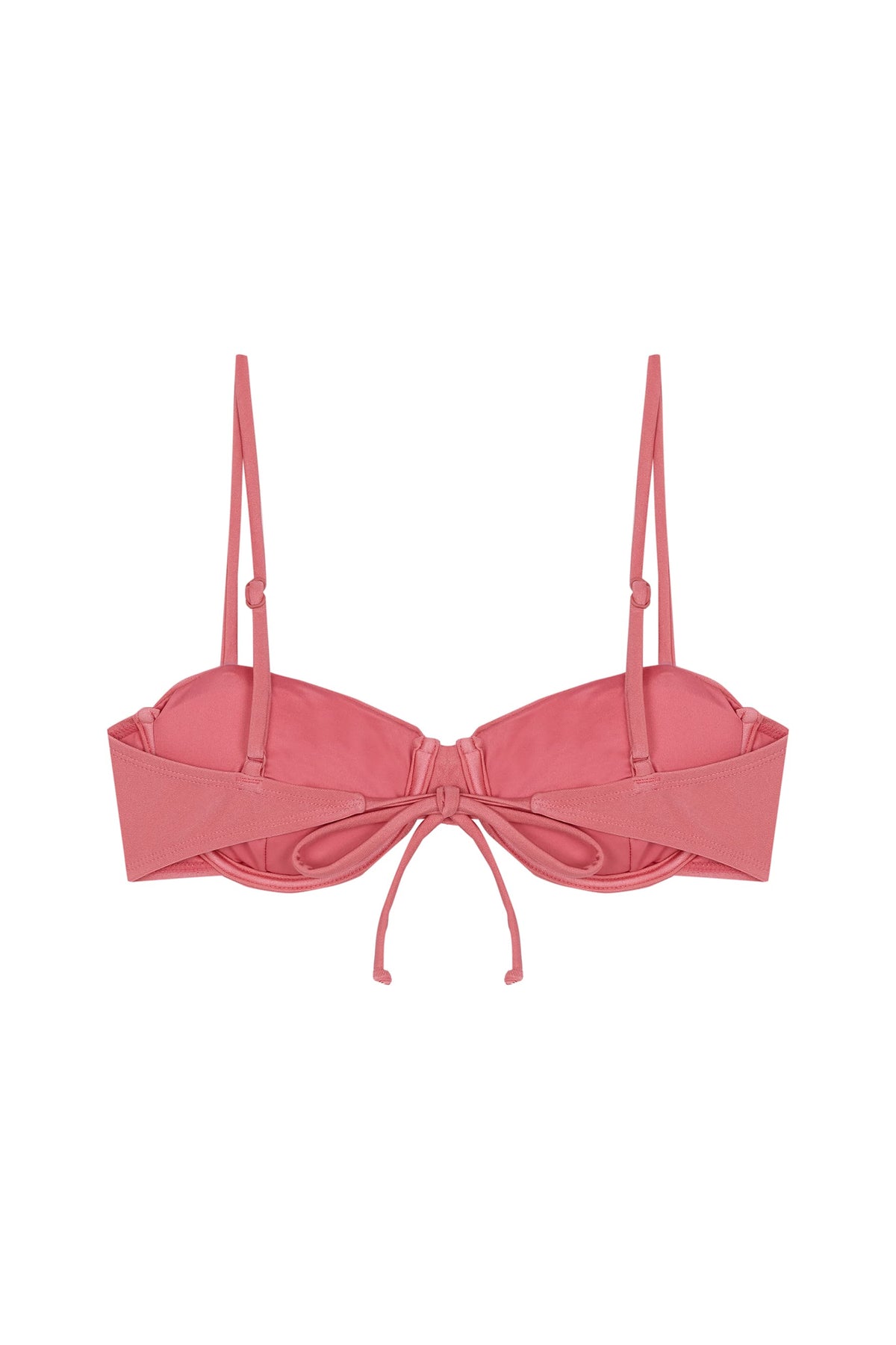 Rose Balconette Bikini Top
