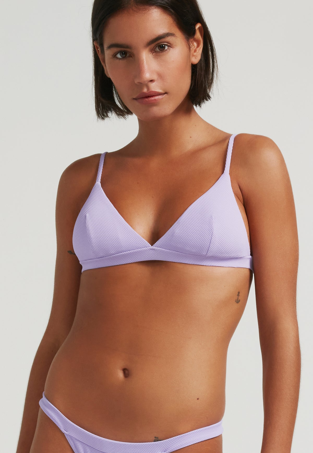 Top Bikini Sporty Pique Lavanda (-60% aplicado en el checkout)