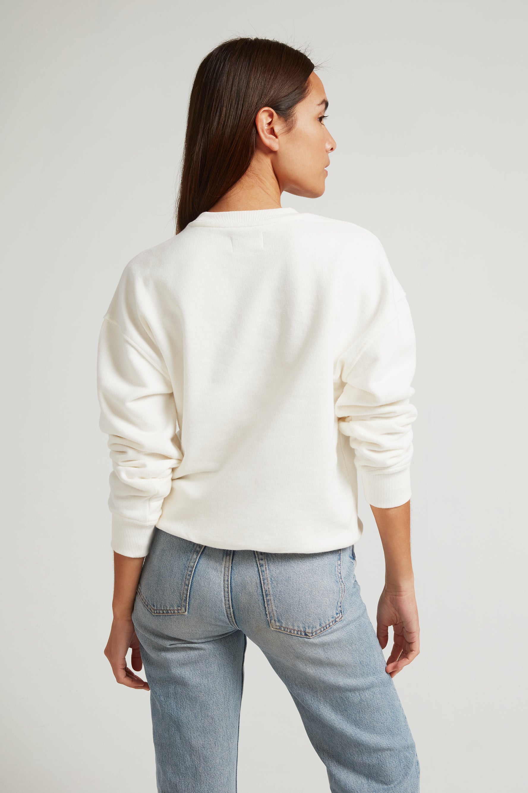 Sweat-Shirt Salt Blue Stone