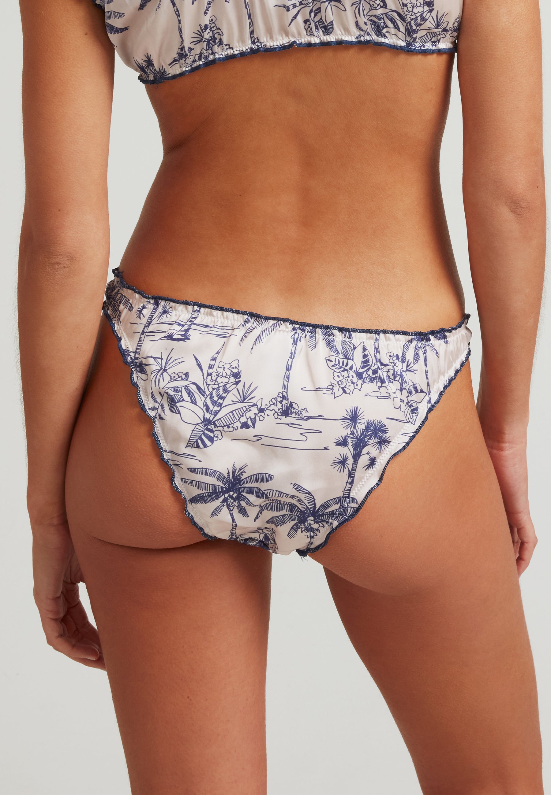 White Palm Trees Pantie