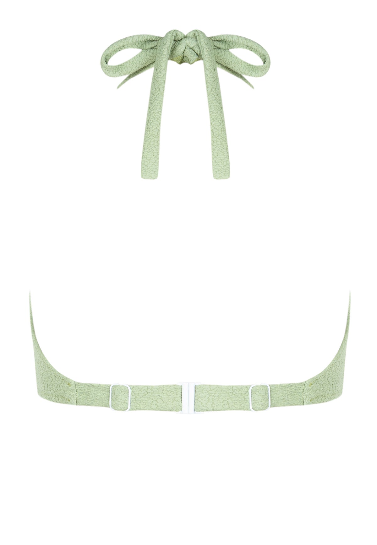 Peppermint Ribbon Bikini Top