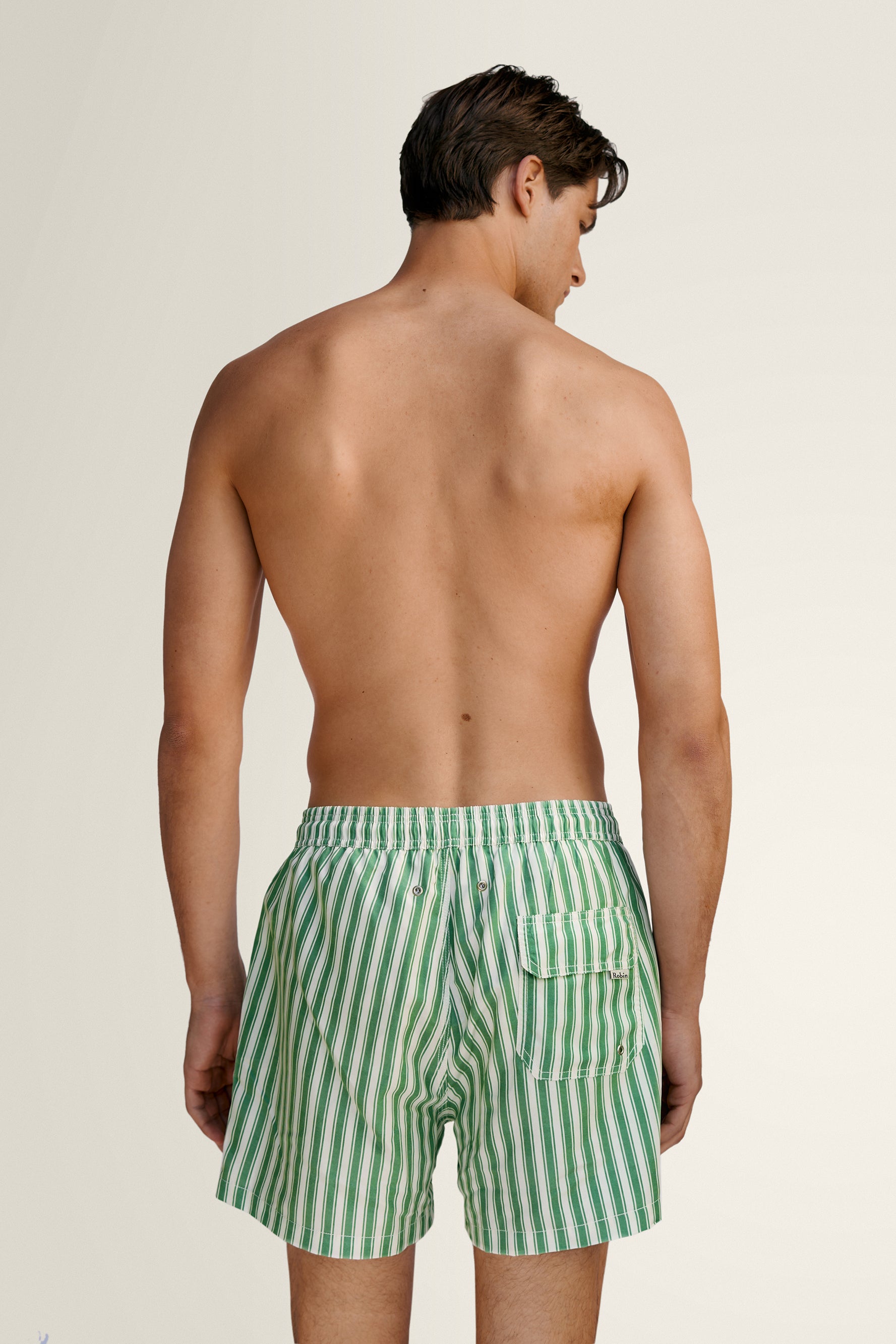 Maillot de Bain Homme Peppermint Stripes