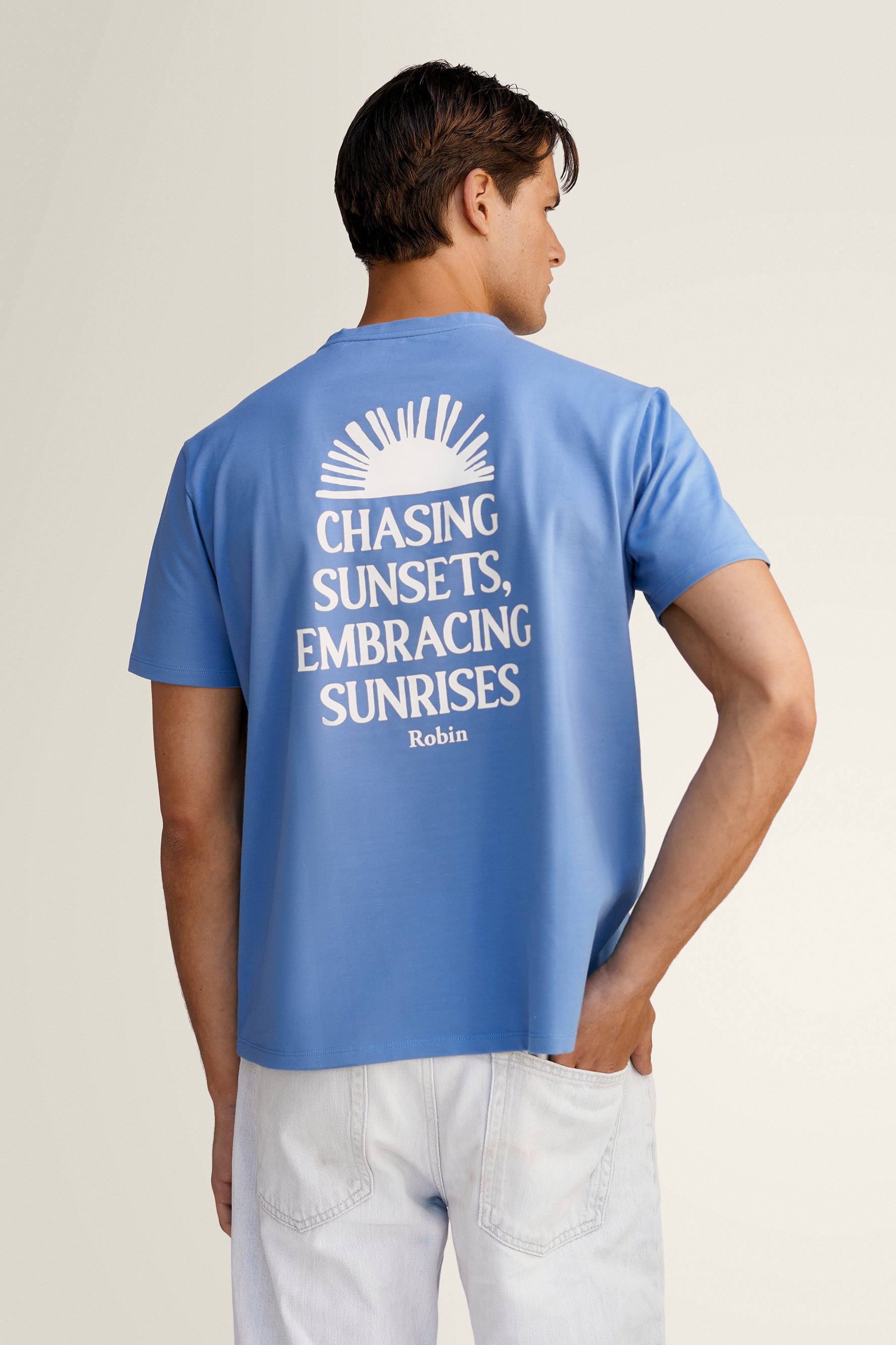 T-shirt Chaising Blue